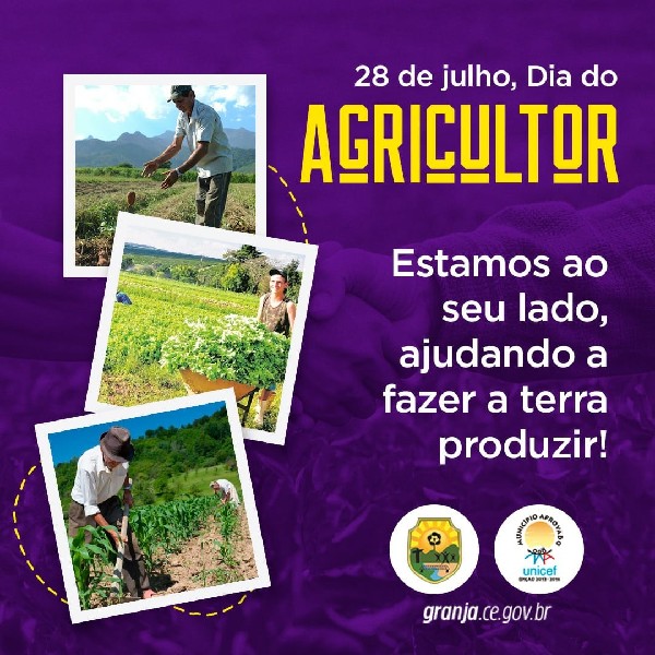 28 De Julho Dia Do Agricultor