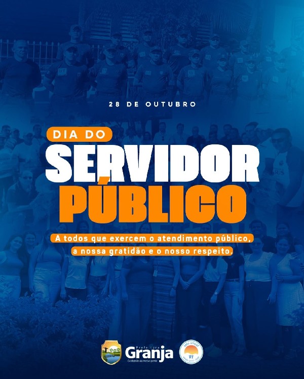 DIA DO SERVIDOR PÚBLICO!